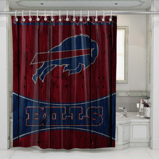 buffalo bills pride shower curtains