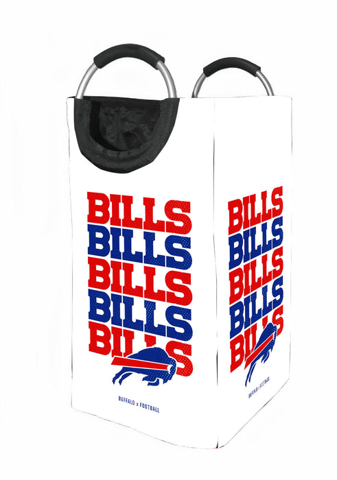 buffalo bills x football Laundry Hamper | Laundry Basket