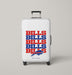 buffalo bills x football Luggage Cover | suitcase