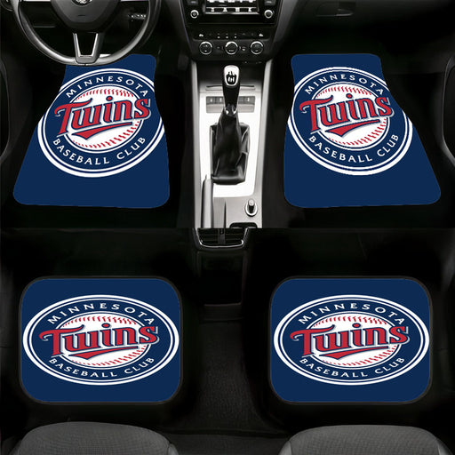 baseball club minnesota twins Car floor mats Universal fit