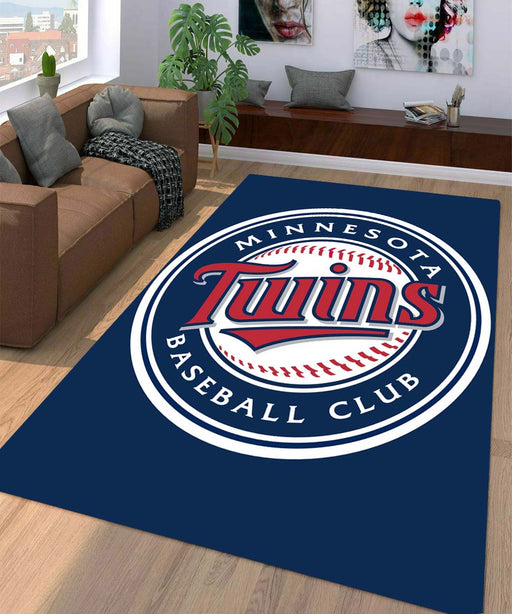 baseball club minnesota twins Living room carpet rugs