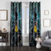 batman happy pin window curtains