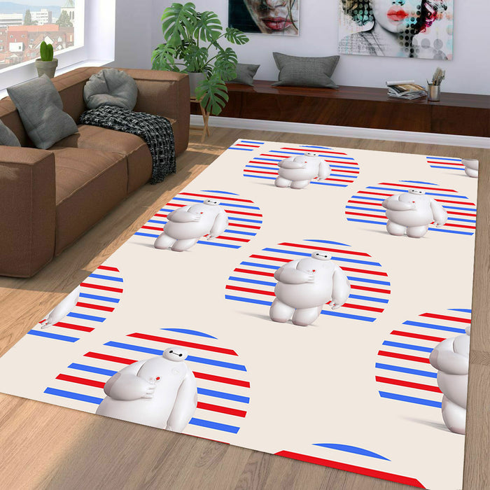 baymax have a candy for you Living room carpet rugs