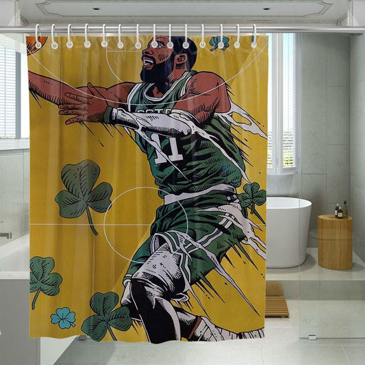 batman is coming shower curtains