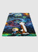 Calvin and Hobbes Starry Night soft fleece blanket