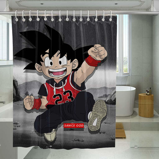 batman pose comic shower curtains