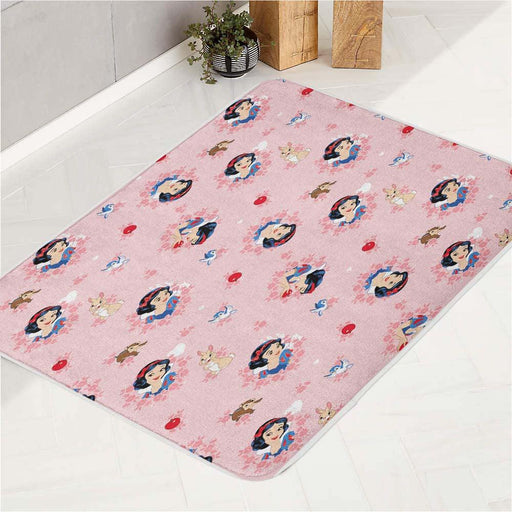 beautiful princess disney character bath rugs