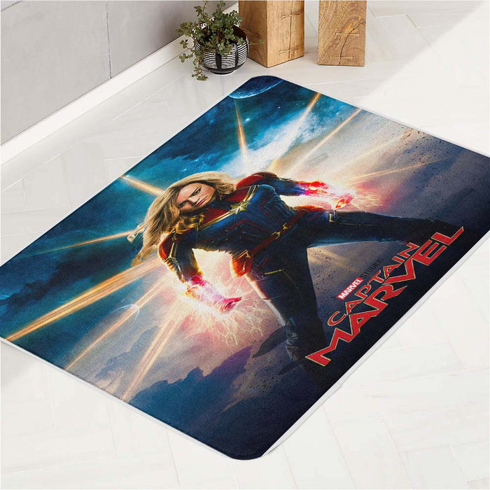 CAPTAIN MARVEL 3 bath rugs