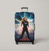 captain marvel 3 Luggage Cover | suitcase