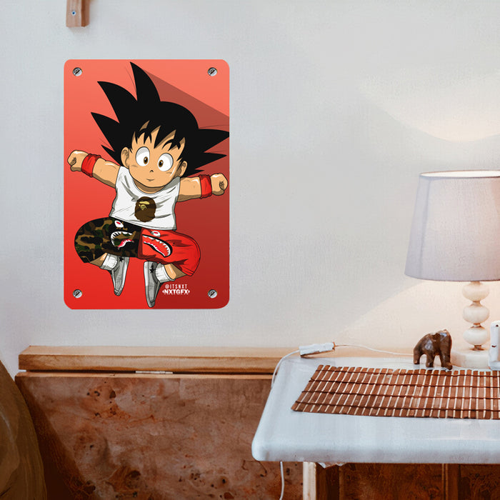 bathing ape stuff dragon ball Poster Metal print wall art