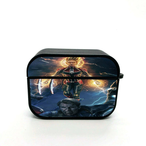 battle captain marvel airpods case