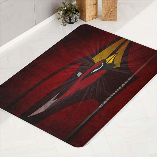 Cardinals bath rugs