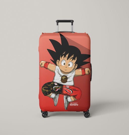 bathing ape stuff dragon ball Luggage Covers | Suitcase