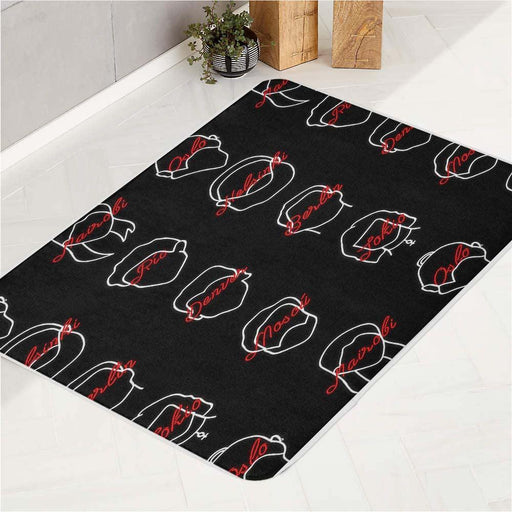 berlin tokio denver and squad bath rugs