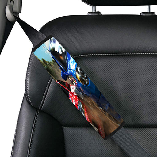battle of car racing moment Car seat belt cover - Grovycase