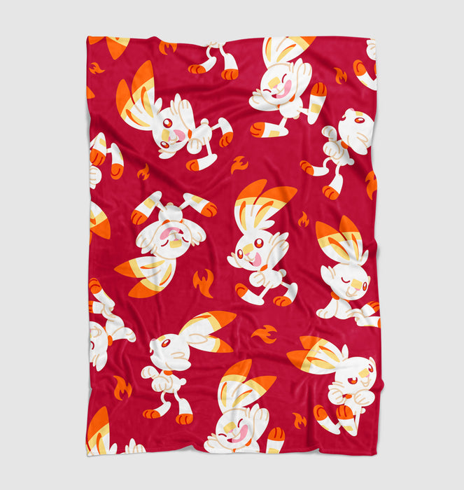 bersiris species of pokemon Ultra soft fleece blanket