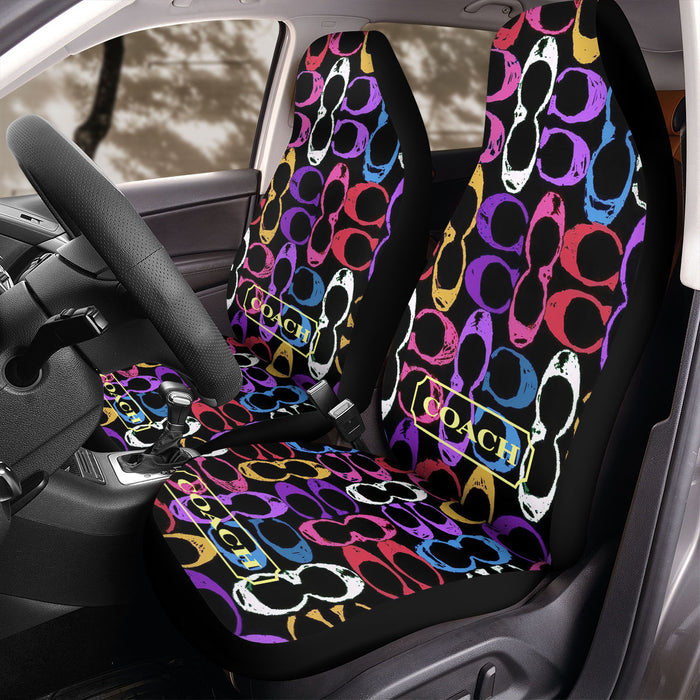 CELLPHONE COACH NEW YORK Car Seat Covers