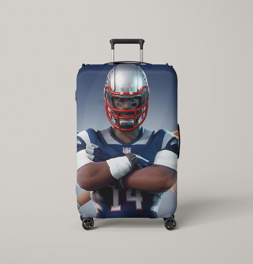 battle royale nfl fortnite Luggage Covers | Suitcase