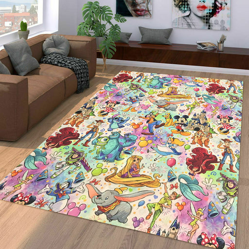 best character from disney animation Living room carpet rugs