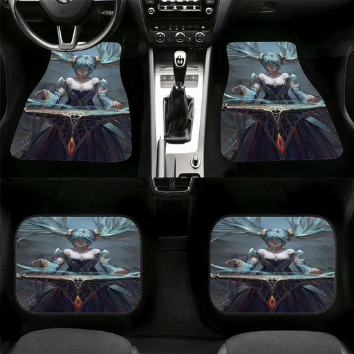 beautiful sona league of legends Car floor mats Universal fit