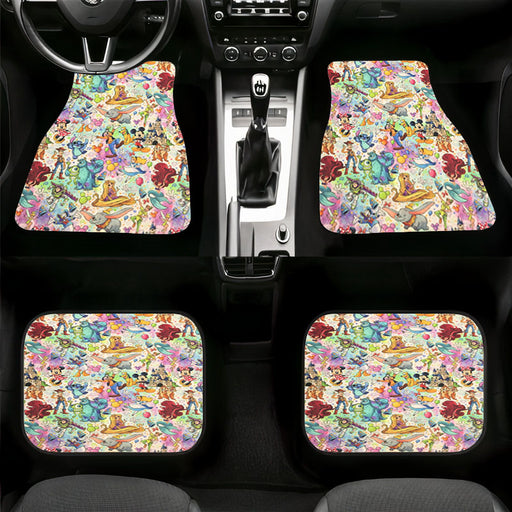 best character from disney animation Car floor mats Universal fit