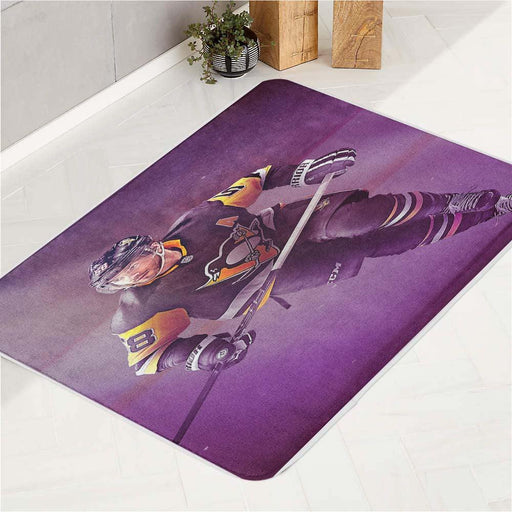 bauer jersey penguins player nhl bath rugs