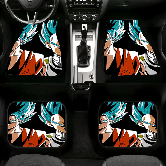 become as one goku and vegeta Car floor mats Universal fit