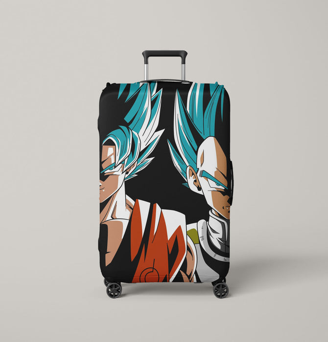 become as one goku and vegeta Luggage Covers | Suitcase