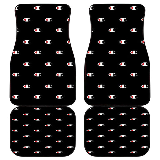 champion wallpaper Car floor mats Universal fit