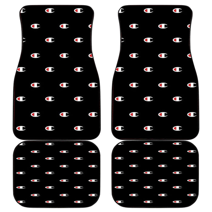 champion wallpaper Car floor mats Universal fit