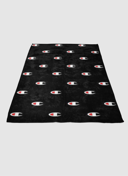 champion wallpaper soft fleece blanket