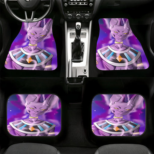 beerus super power villain Car floor mats Universal fit