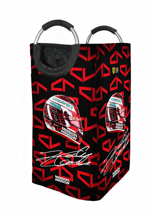 charles leclerc ferrari Laundry Hamper | Laundry Basket