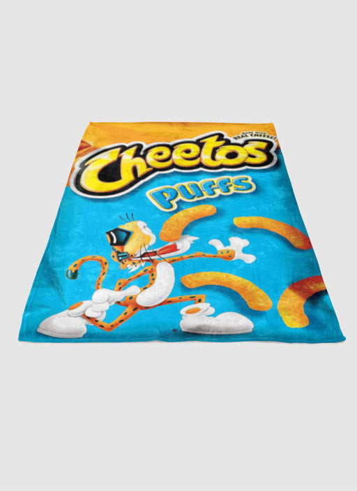 Cheetos Puff soft fleece blanket