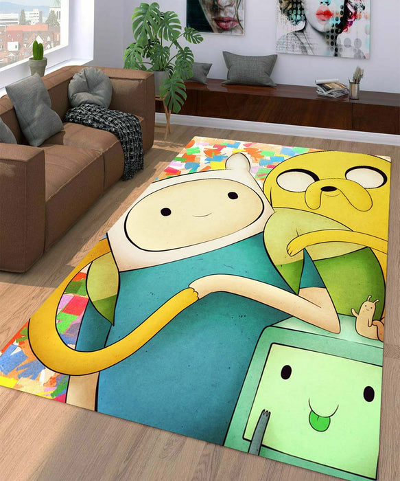 beemo jack and finn adventure time Living room carpet rugs