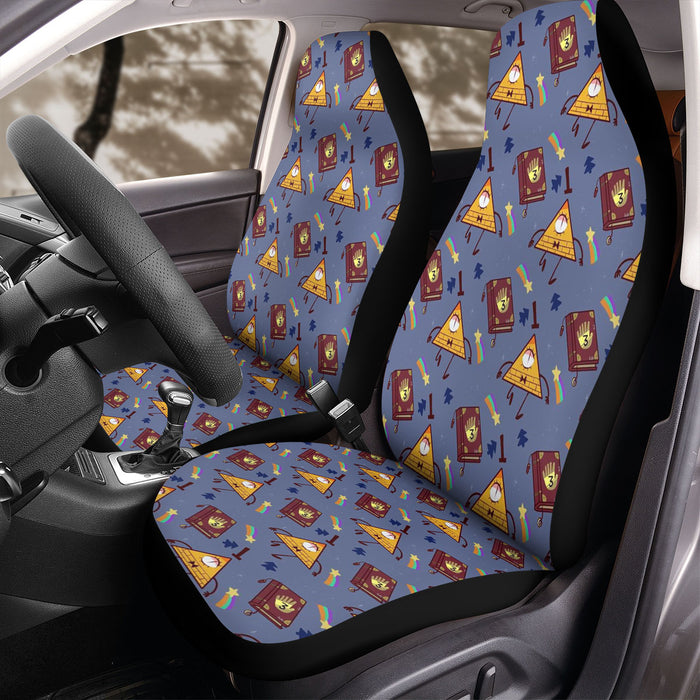 bill cipher demon gravity falls Car Seat Covers