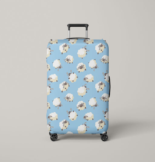 biology mareep pokemon Luggage Cover | suitcase