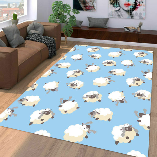 biology mareep pokemon Living room carpet rugs