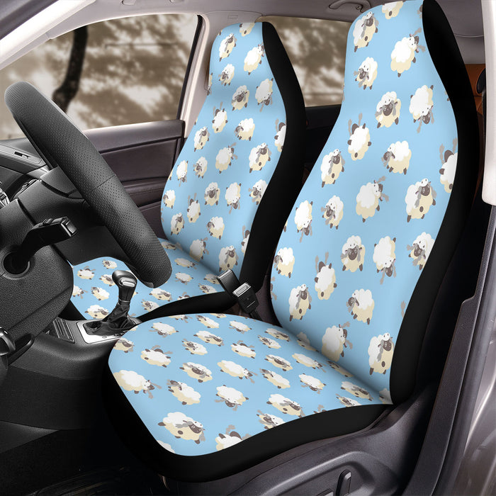 biology mareep pokemon Car Seat Covers