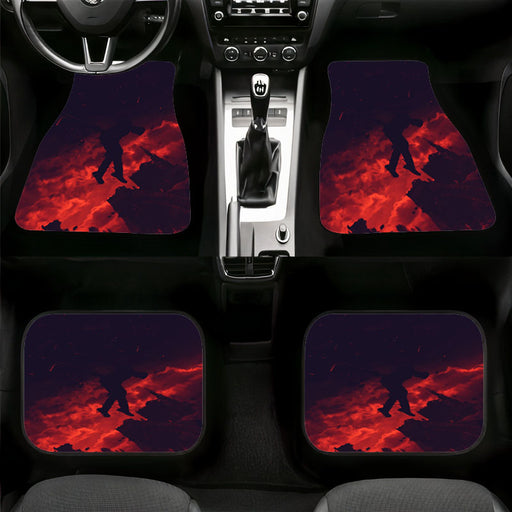 being robot devil may cy Car floor mats Universal fit