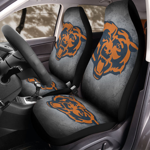 chicago bears 3 Car Seat Covers