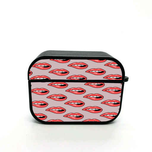 bite your red lips iconic airpods case