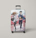 beautiful streetwear hypebeast style from evangelion Luggage Covers | Suitcase