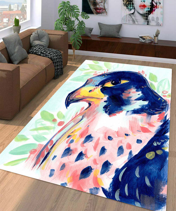 bird coral Living room carpet rugs