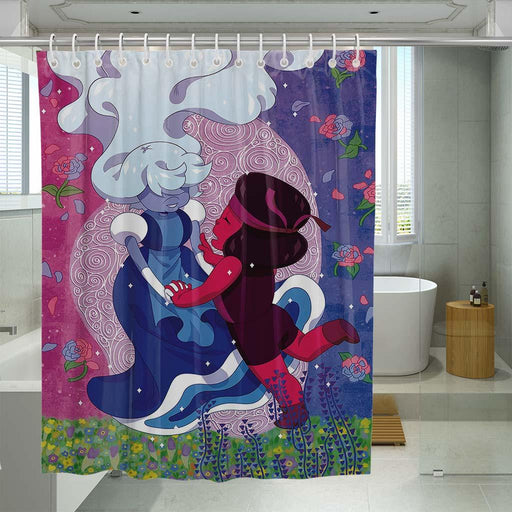 birthday dog shower curtains