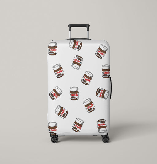 bittersweet nutella chocolate Luggage Cover | suitcase