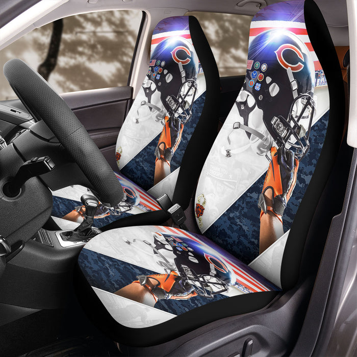 Chicago Bears 4 Car Seat Covers