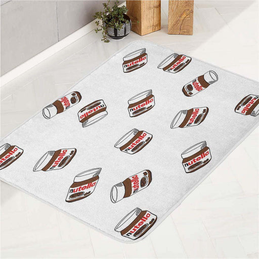 bittersweet nutella chocolate bath rugs