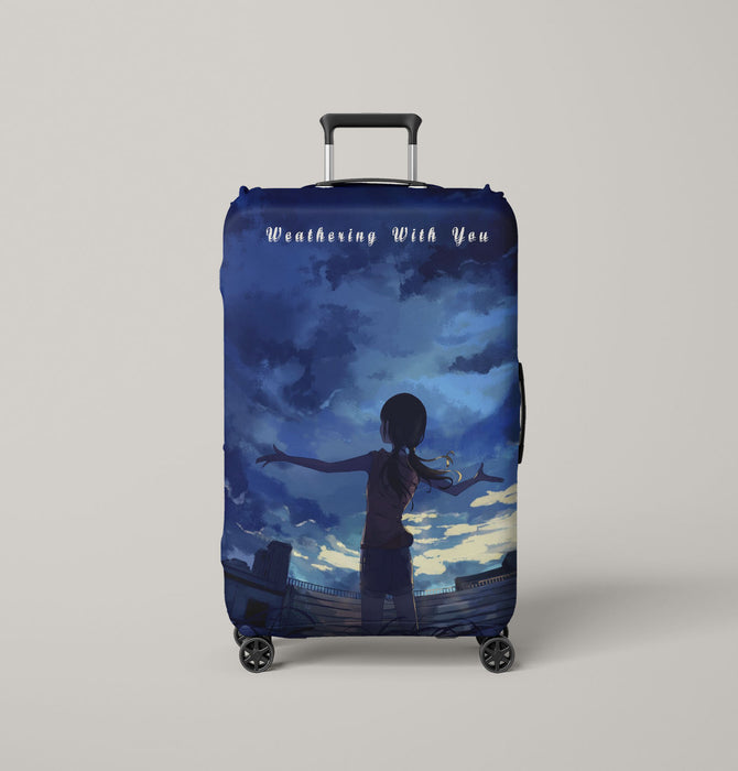 before midnight weathering with you Luggage Covers | Suitcase