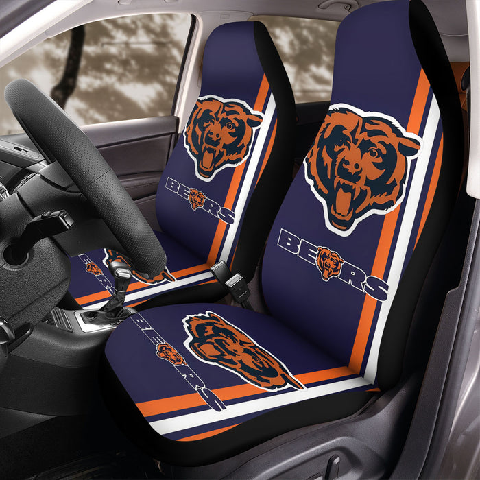 Chicago Bears Nfl Football 1 Car Seat Covers